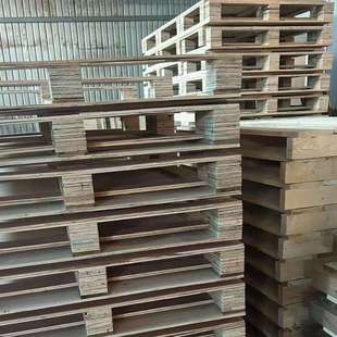 货物托盘卡板仓库货垫仓板货架叉车货车搬运松木木托两面可叉实木