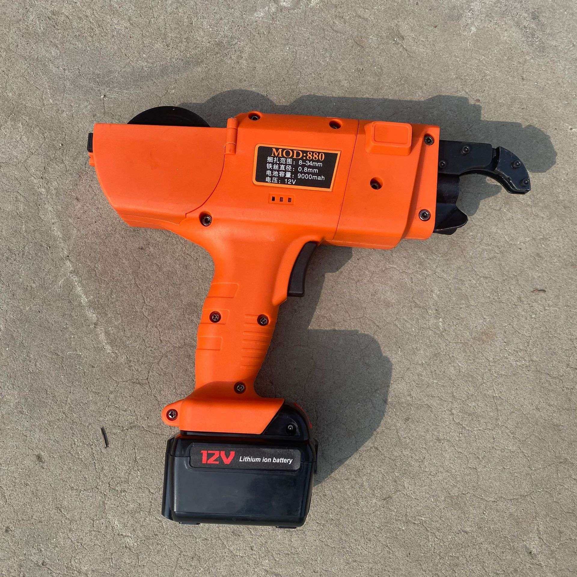 全自动绑扎铁丝快速绑扎电动捆绑工具手持充电式钢筋捆扎机