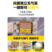 尔充气29827阿床家用双人气垫靠床三层加厚法加高充气床垫户外露