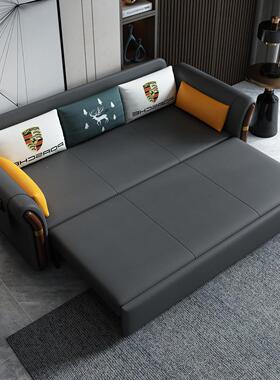 2布025新款可折叠发沙床43454人两用客厅小户型网红款科技沙发床