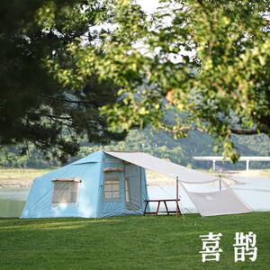 军鑫鑫喜M-途5户外充气式鹊帐棚公园露营易0NAN搭建过夜野餐防雨