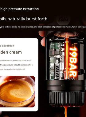 Solis机/索利斯1啡050便携胶囊咖意家式用小巧礼物户外露营68549