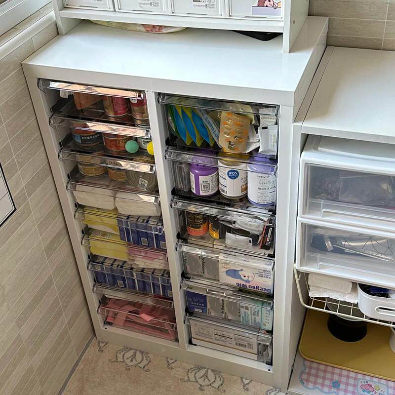 抽屉式室收纳柜母婴药品柜妆化品美甲纳分类无品牌/收柜家用卧客