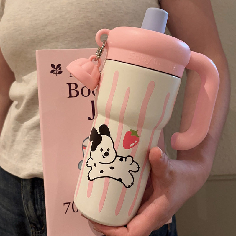 吸管保温杯女士高颜值316