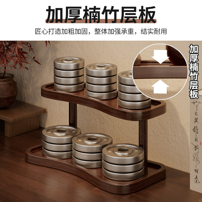 简易桌面置物架家用卧室化妆品香水台面饰品展示架阶梯收纳架杯架