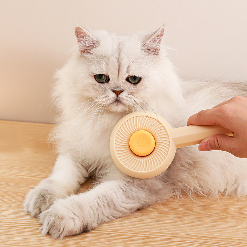 猫梳子去浮毛梳毛刷狗狗毛清理宠物猫咪用品除毛刮毛剃毛