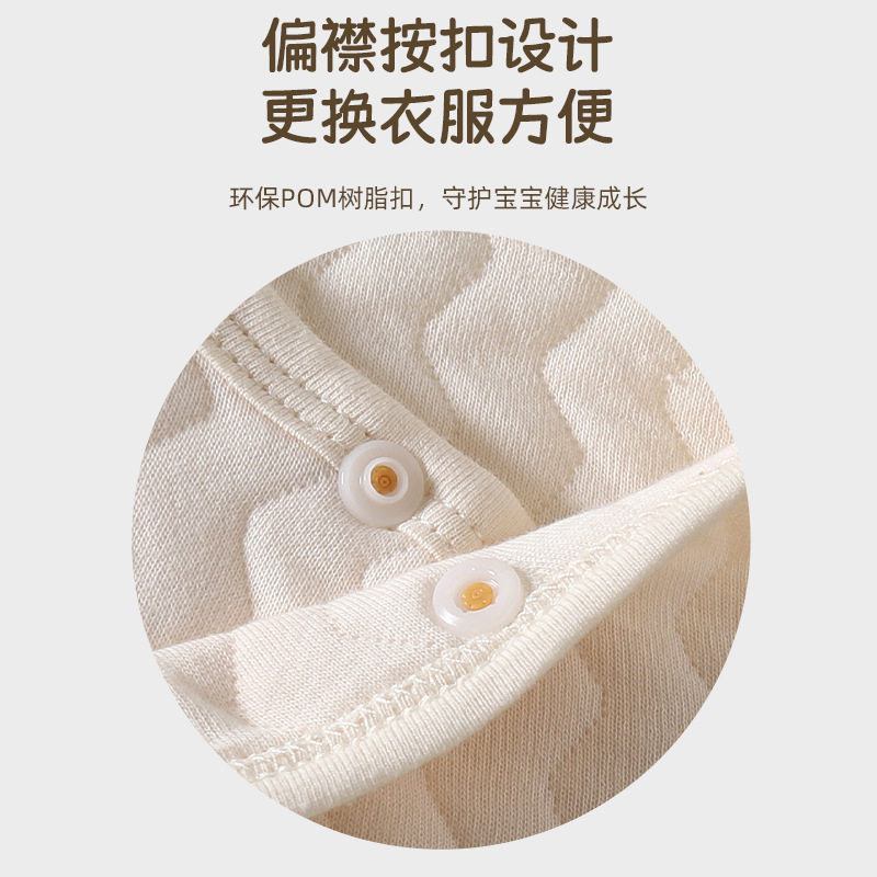 宝宝保暖衣套装秋冬纯棉a婴幼儿衣服夹棉新生儿保暖内衣秋衣秋裤