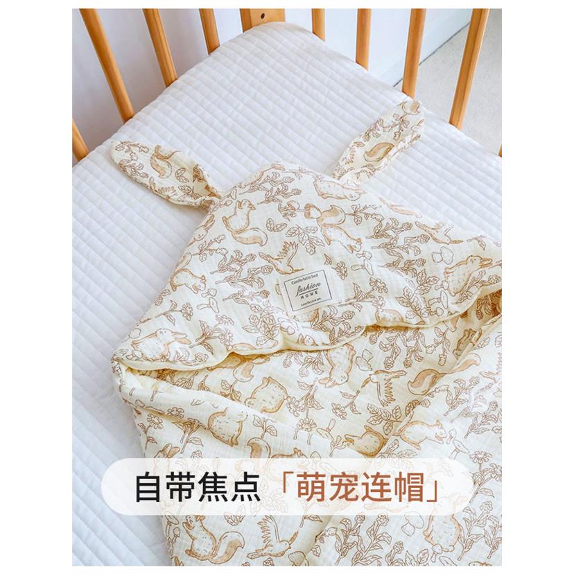 婴儿抱被印花新生儿产房