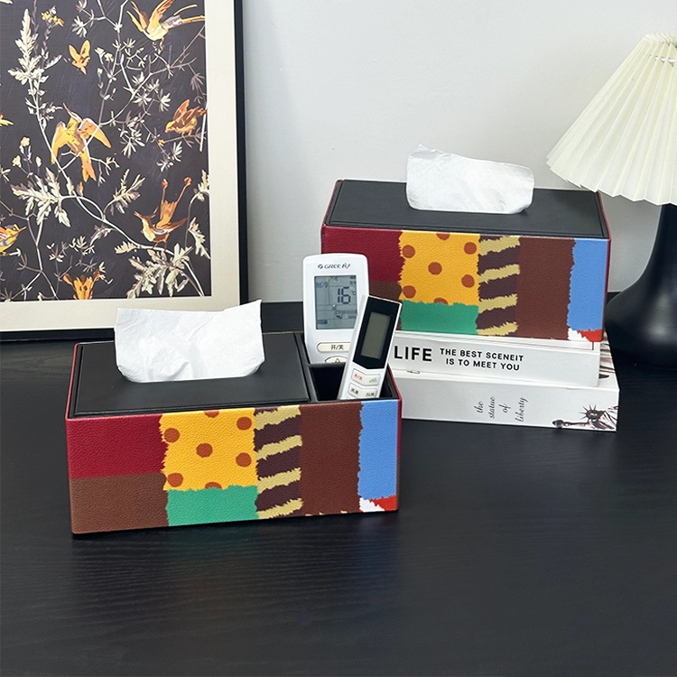 美式多巴胺纸巾盒遥控器收纳盒高级感抽纸盒客厅高档轻奢纸抽盒,收纳整理,纸巾盒,淘宝优惠券,粉丝福利购,淘宝优惠卷