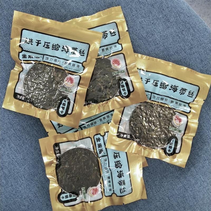 -金来海真细丝】深海海带丝独立包装免洗无沙脆爽霞浦海带16克//