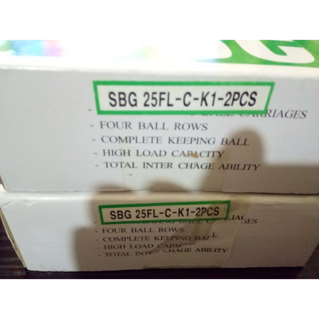 旺旺议价SBC全新原装正品直线滑块15 20 30 35 SBG25FL-C-K1-2PCS