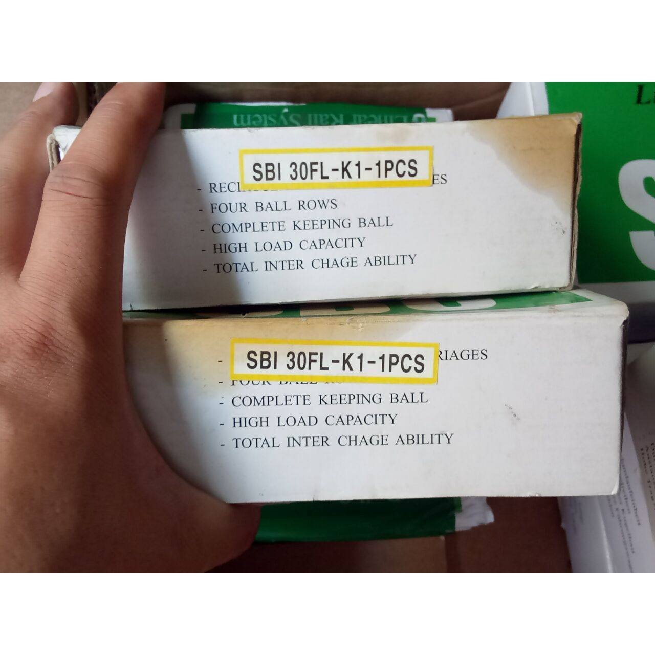 销售原装正品SBI30FL 精密进口导轨滑块SBI30FL 15 20 25 30 35