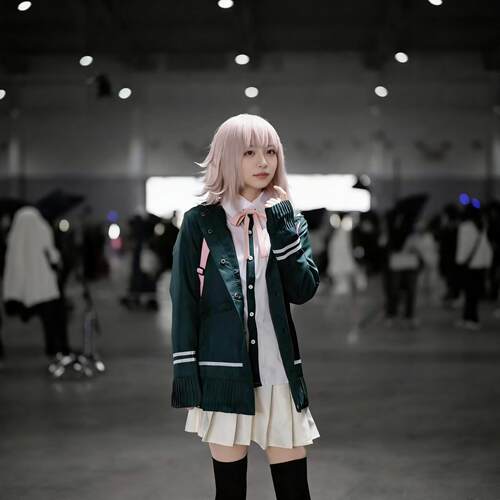 弹丸论破2七海千秋COS服 日常COS全套装 女装校园风COS服 可爱风