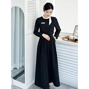 韩式新款美容院美容师工作服春夏气质高端皮肤护理医美前台技师服