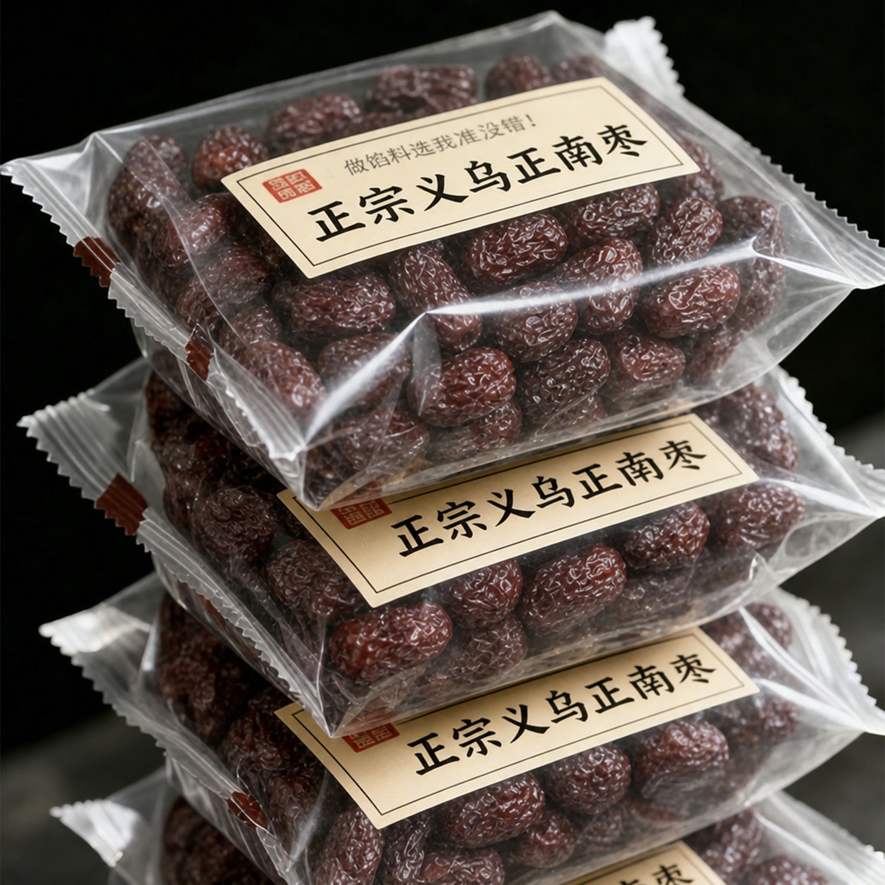 正宗浙江义乌正南枣特级官方旗舰店正品黑枣大乌枣无添加孕妇煲汤