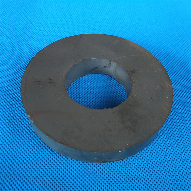 铁氧体永磁王 环形90*40*15mm普通磁铁 吸铁石 磁石 黑色磁铁