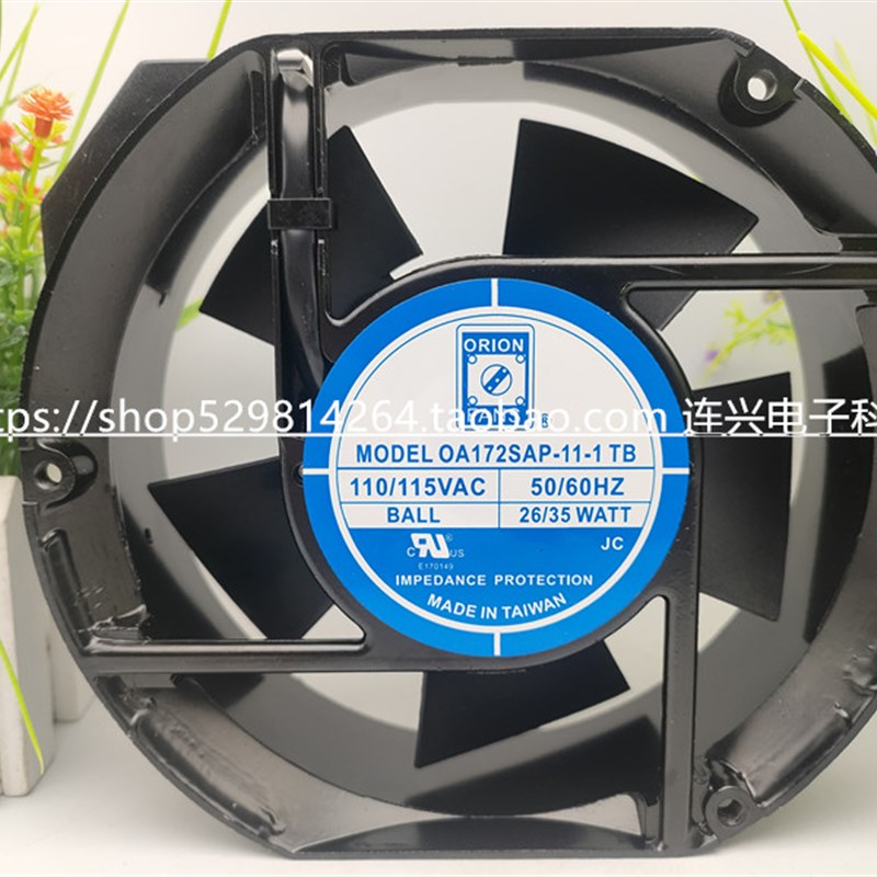 全新台湾ORIONFANS OA172SAP-11-1 TB 110/115VAC 17251 散热风扇