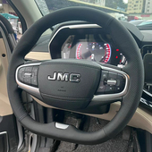 江铃域虎7域虎9方向盘套真皮驭胜S350把套专用手缝全包款 23款