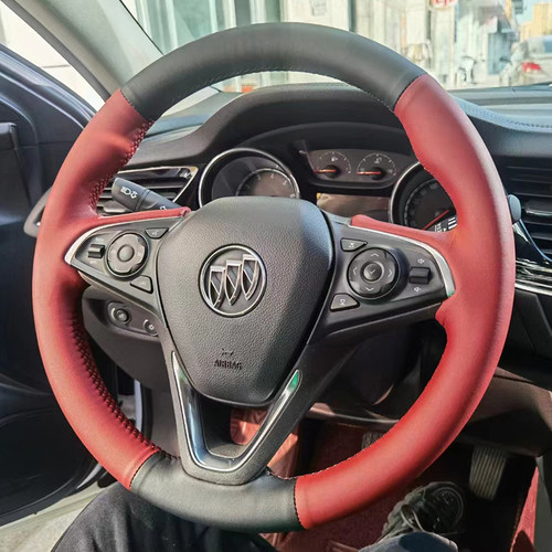 别克威朗昂科威君威真皮方向盘套