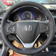 17款 本田CRV方向盘套真皮13 凌派把套手缝专用全包 16款 适用于12