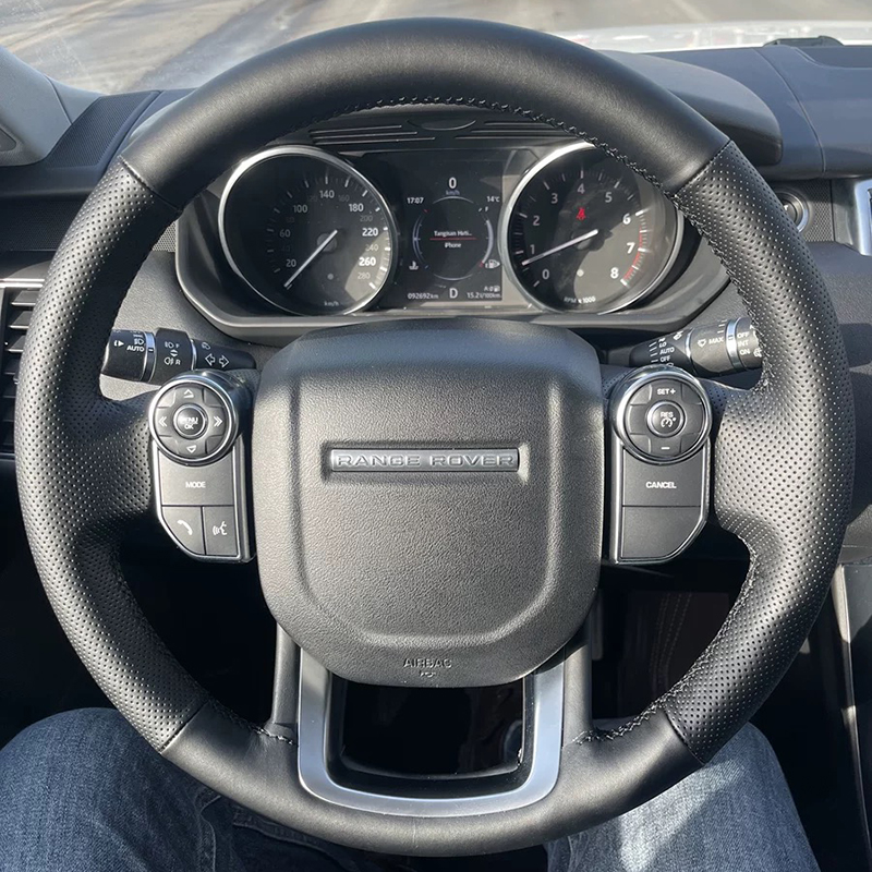 路虎揽胜运动版极光发现方向盘套