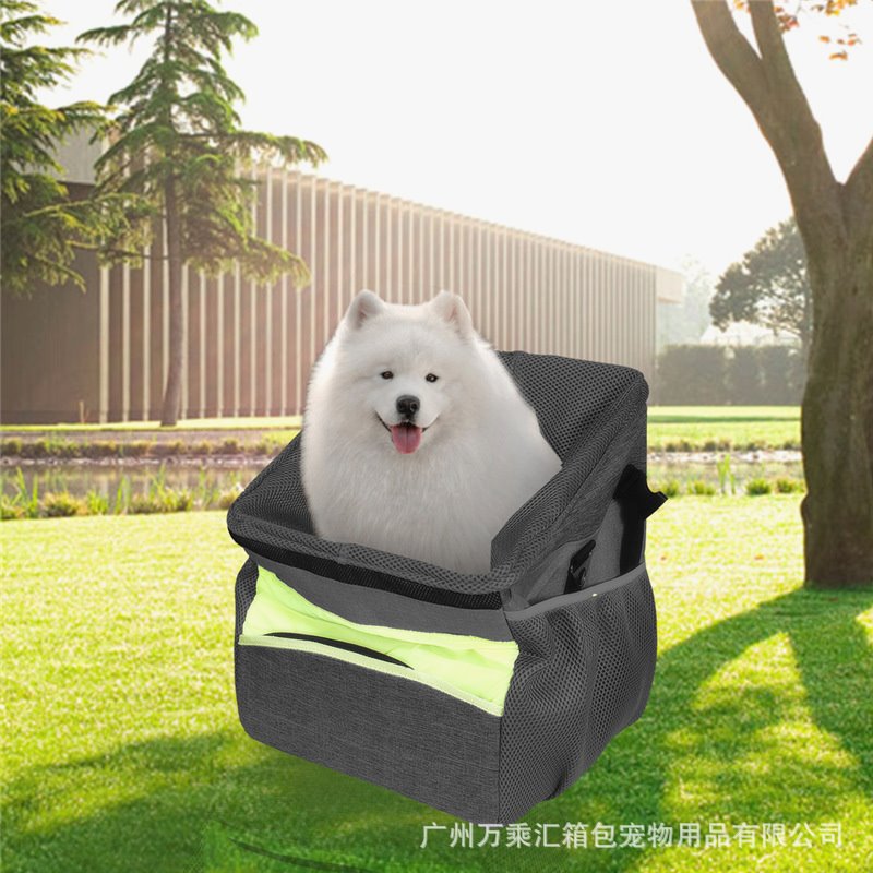 亚马逊新款自行车筐宠物包便捷式宠物包出行手提包狗狗单肩背包
