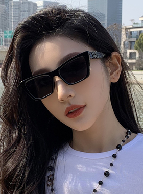 速发2海24新款太墨偏光司机开车级感复古猫眼防晒遮0边镜镜潮