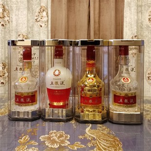 速发五粮液酒瓶空国样板房酒店摆件柜酒柜收藏 瓶风装饰道展示 具