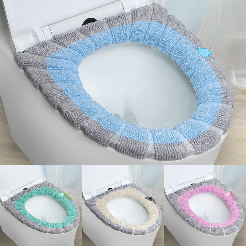 速发卫所整理用品马桶圈垫通用加厚加速保暖垫厕生间坐便器可水洗