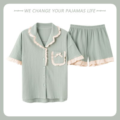 速发pyjas ladies ightwr Wo Pas set Pijas Sid