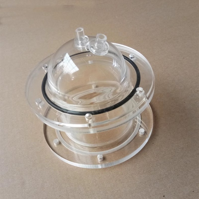 现货有机玻璃试验l设备亚克力装置研究实验器材高透明亚克力管加