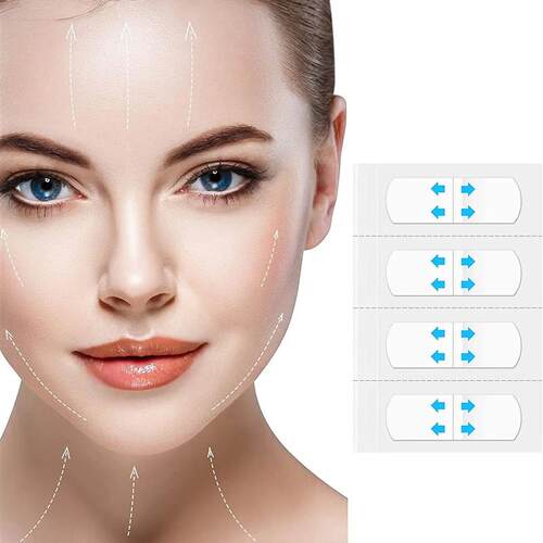 现货80Pcs e Lift Invisible Stiers Ne EyeP Double Chin L