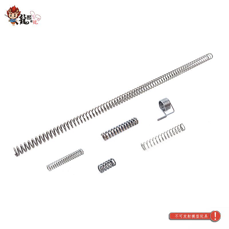 现货ATM弹簧包 ATM波箱 卷毛 45锰钢大全套 模型玩具配件图片