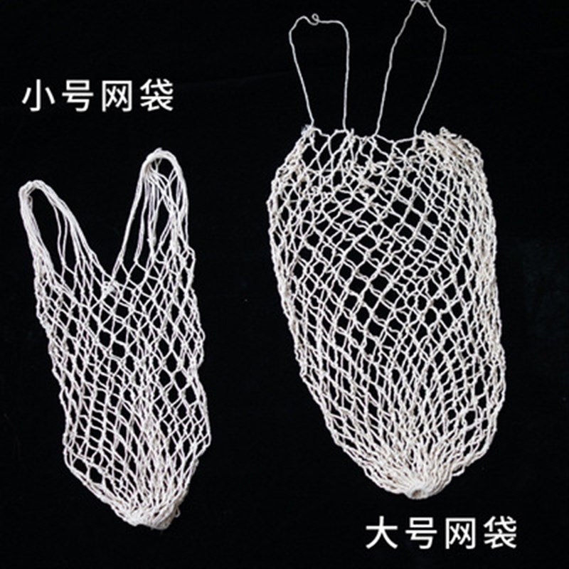 现货速发10只烧粽子网袋网兜纯手工编织袋粽子线材料用