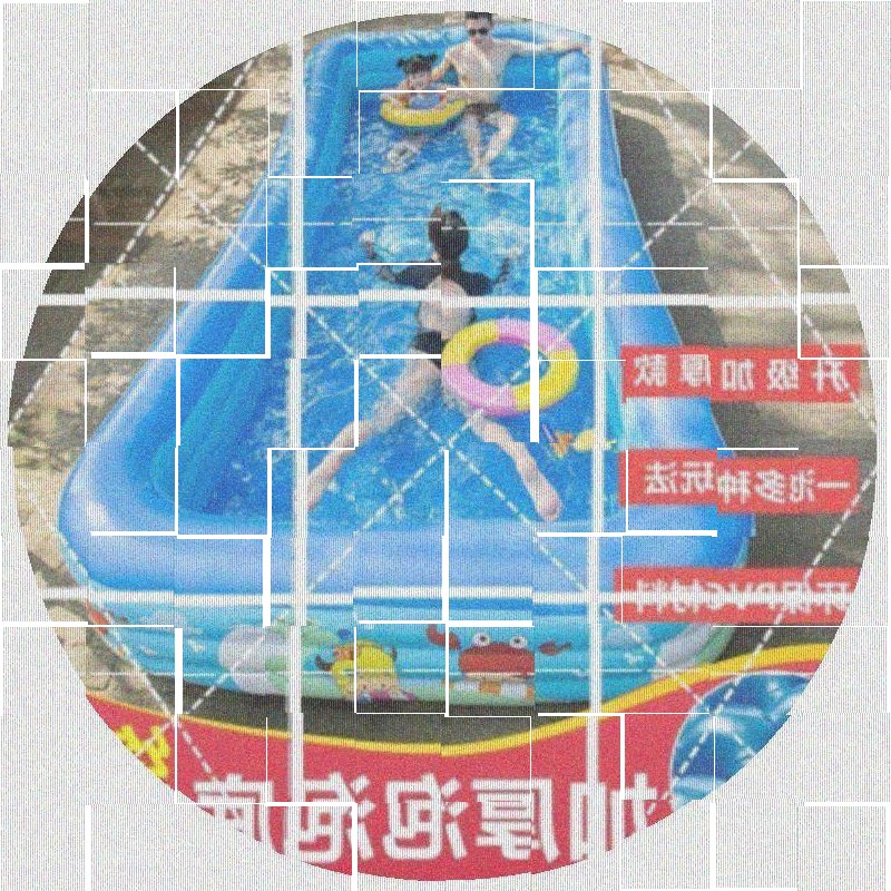 速发冲气游泳童4米打气水池1岁儿池夏天气垫洗澡外加厚户桶超大型