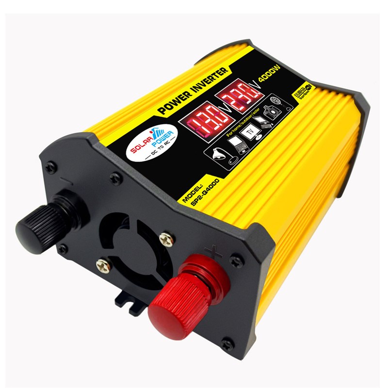 速发传奇二代00W双液显电压12V220V/110V4显00W逆示屏车载0变器