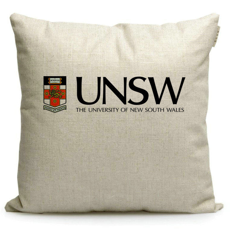 速发澳大利亚留学 USW新南威尔士大学礼品布艺靠垫纪念品抱枕