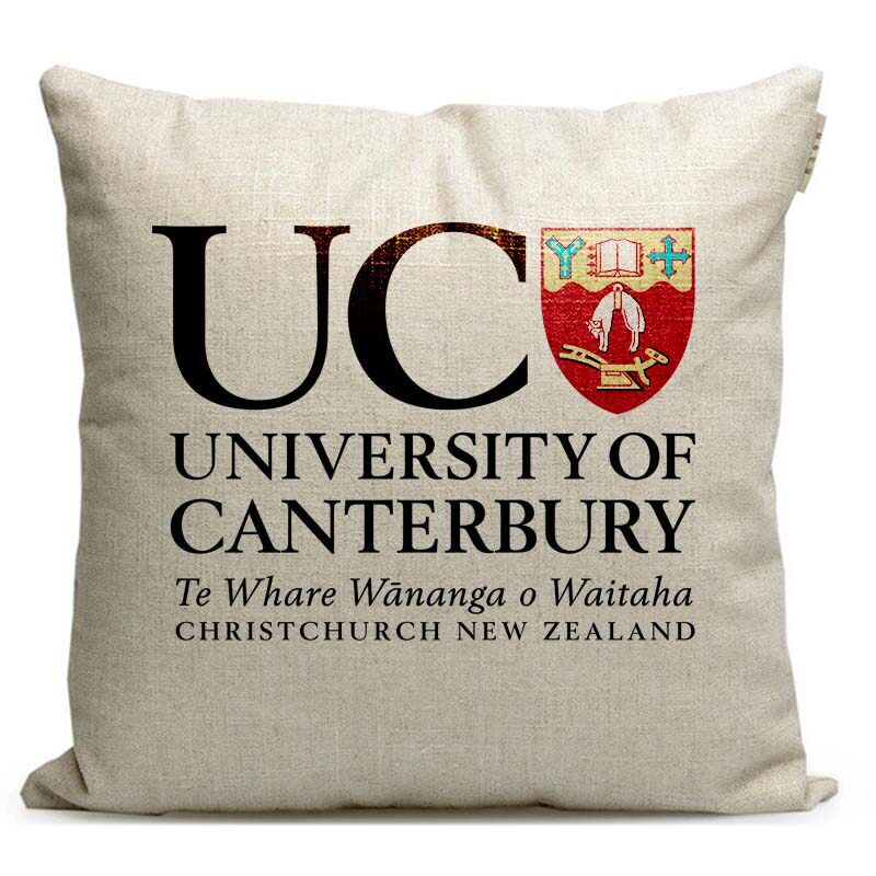 速发新西兰坎特伯雷大学名校Caterbury新西兰留学纪念品抱枕