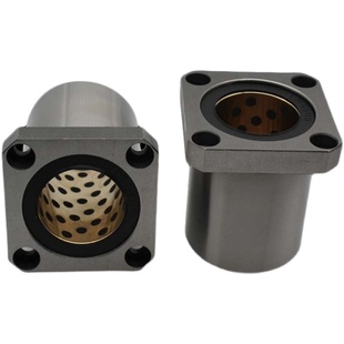 速发新直线轴承带圆法兰石墨8套外钢 20内2 铜OFZ铜6 d10