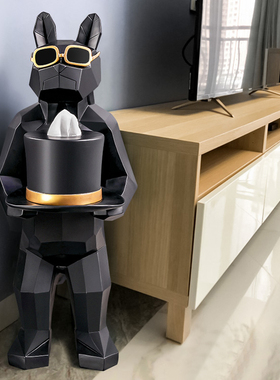 速发电柜摆件大型落地狗轻奢客视厅旁边创意家居装饰乔迁新居礼品