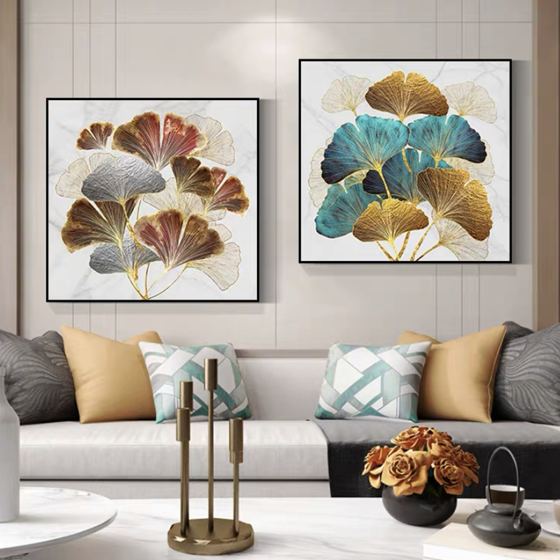 速发客厅装饰画新中式玄关背景墙画简约卧室床头挂画招财单幅壁画图片
