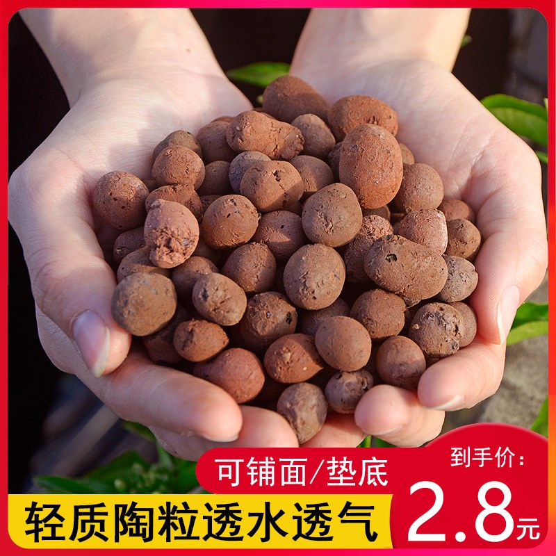 速发种多陶粒蛭石陶粒营养土营养植肥料花肉液物基质育苗块园艺用