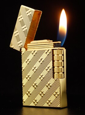 速发MF878充1防风D声朗K80气金属双面网格开盖清脆响声经典礼品