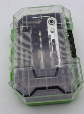 跨境M35英528制麻花钻刃多套装14PCS/16-1/尖21,13PCS1/16-1/4