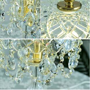 贝可诺法式中古美灯式书房卧i室意式穆拉VYT-911ntage水晶玻璃台