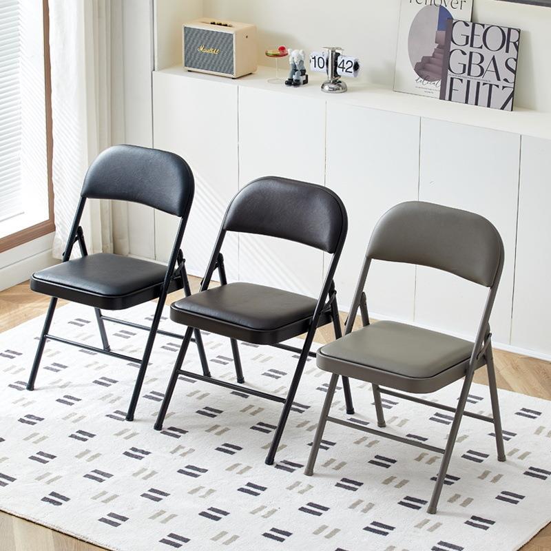 厂家餐简靠脑背家用椅便携户外办公会议椅宿舍易电RLX座椅折叠椅