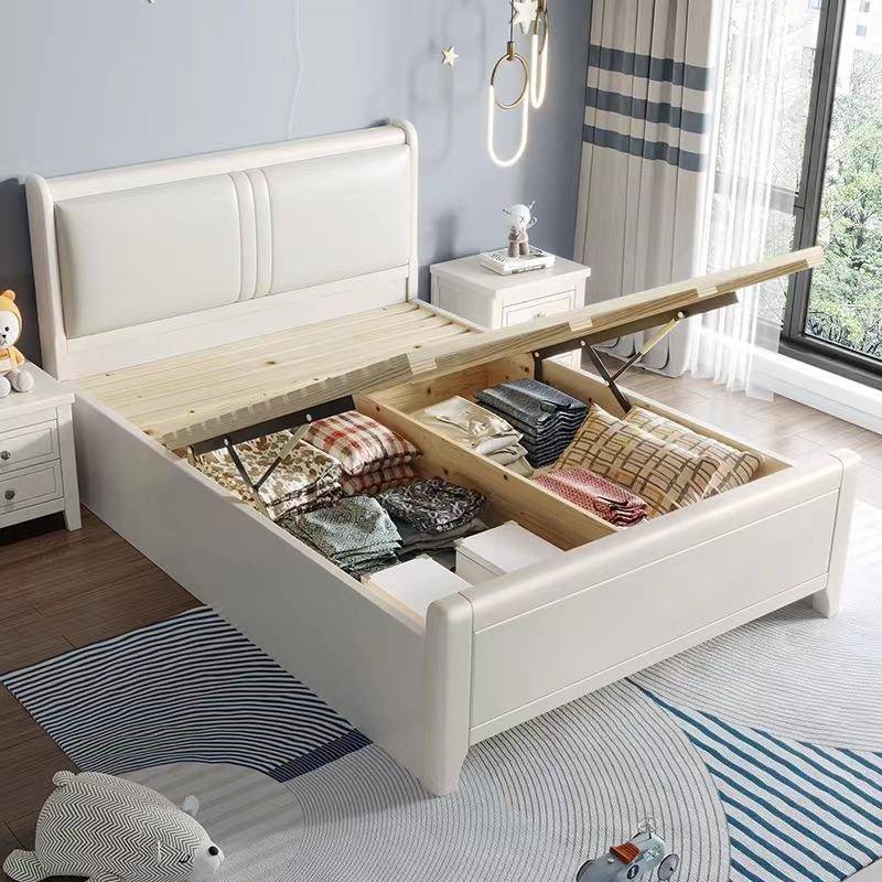 儿DXL童实木床单人床1木.2m橡胶木小.户型全实现代简约135工米厂