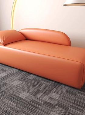 轻奢意户式贵妃椅沙发椅小型客厅红懒人发躺网椅78058酒店高端休