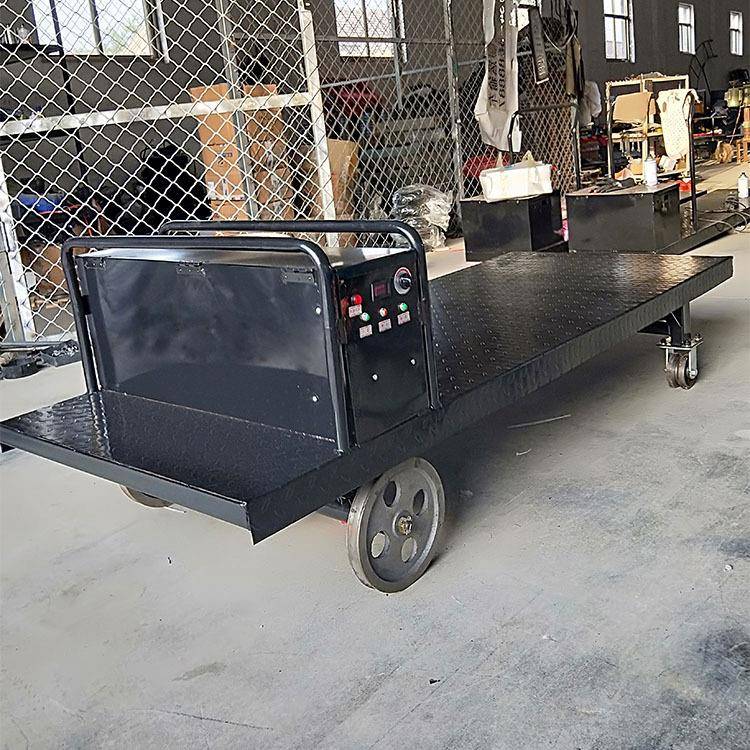 黑江电动平运板输龙车果园遥控道蔬菜火车轨轨道车重型搬GCL运车