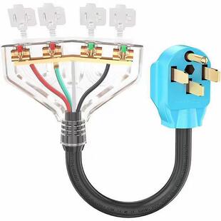 B4扇形插XL1 50PX1N520 30P 63延长线发电R机电源4线游艇4 美式